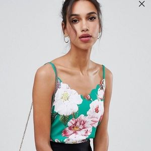 Ted Baker Jillian Iguazu Scallop Neckline Cami Top